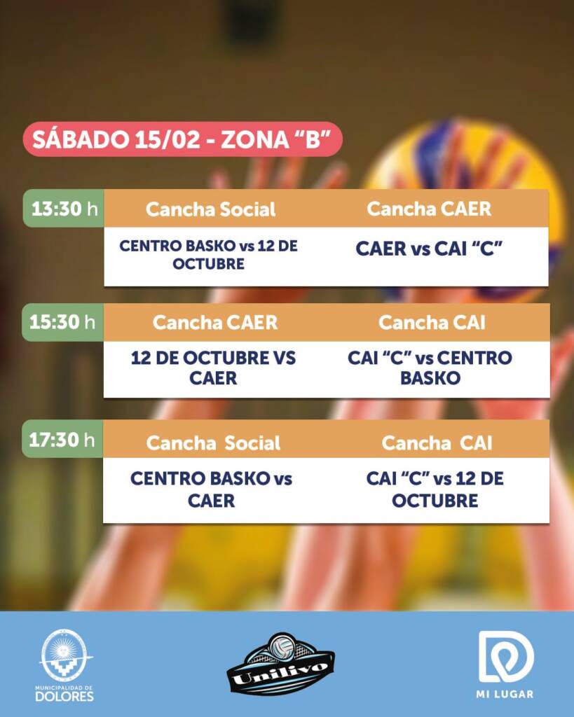 COMIENZA EL TORNEO DE VOLEY «LUIS MARIA ZULETA»